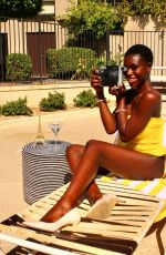 DIARRA SYLLA in Bikini at a Pool in Palm Springs 05/11/2021