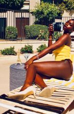 DIARRA SYLLA in Bikini at a Pool in Palm Springs 05/11/2021