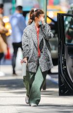 DREW BARRYMORE Out with Her Dog in New York 05/17/2021
