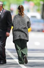 DREW BARRYMORE Out with Her Dog in New York 05/17/2021