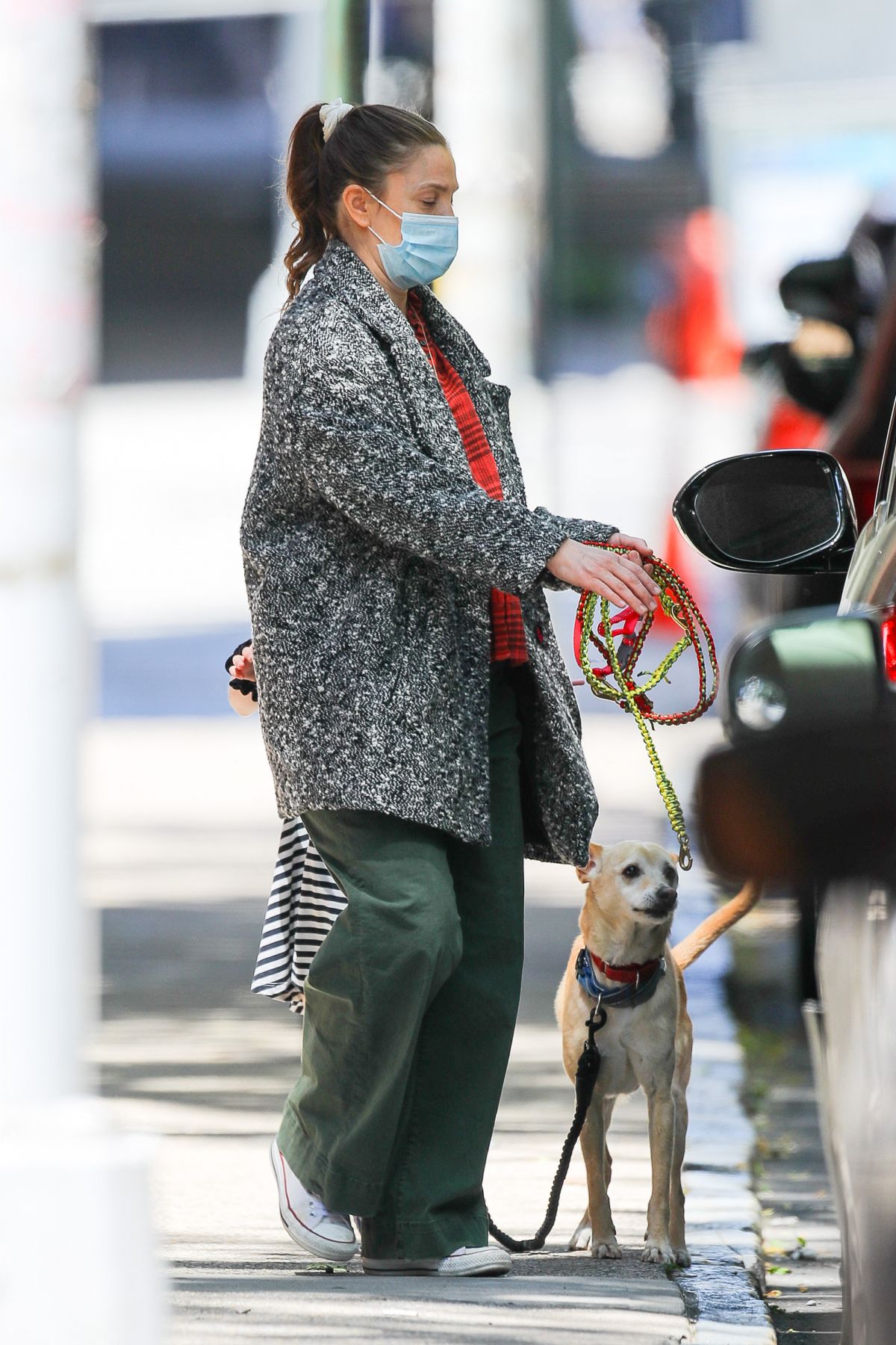DREW BARRYMORE Out with Her Dog in New York 05/17/2021 – HawtCelebs
