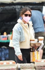 EIZA GONZALEZ at a Farmers Market in Los Angeles 05/30/2021