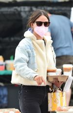 EIZA GONZALEZ at a Farmers Market in Los Angeles 05/30/2021