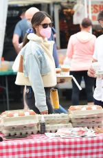 EIZA GONZALEZ at a Farmers Market in Los Angeles 05/30/2021