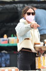 EIZA GONZALEZ at a Farmers Market in Los Angeles 05/30/2021