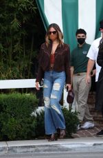 EIZA GONZALEZ at San Vicente Bungalows in West Hollywood 05/01/2021