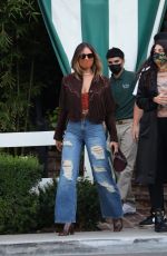 EIZA GONZALEZ at San Vicente Bungalows in West Hollywood 05/01/2021