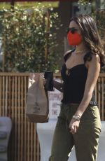 EIZA GONZALEZ Gets Lunch to go in West Hollywood 05/03/2021