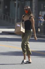 EIZA GONZALEZ Gets Lunch to go in West Hollywood 05/03/2021