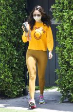 EIZA GONZALEZ Heading to Pilates Class in West Hollywood 05/05/2021