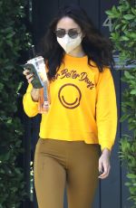 EIZA GONZALEZ Heading to Pilates Class in West Hollywood 05/05/2021