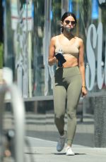 EIZA GONZALEZ in Tights at a Gym in West Hollywood 05/11/2021