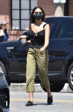 EIZA GONZALEZ Out for Coffee in West Hollywood 05/03/2021