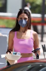 EIZA GONZALEZ Out for Lunch After Workout in West Hollywood 05/12/2021