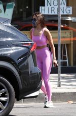 EIZA GONZALEZ Out for Lunch After Workout in West Hollywood 05/12/2021