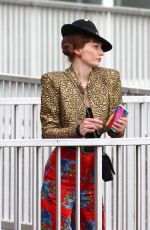 ELEANOR TOMLNSON on the Set of The Offenders in Bristol 04/27/2021