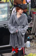 ELEANOR TOMLNSON on the Set of The Offenders in Bristol 04/27/2021