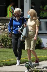 ELIZABETH BANKS and SIGOURNEY WEAVER on the Set of Call Jane in Hartford 05/15/2021