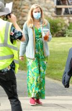 ELIZABETH BANKS and SIGOURNEY WEAVER on the Set of Call Jane in Hartford 05/15/2021