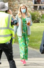 ELIZABETH BANKS and SIGOURNEY WEAVER on the Set of Call Jane in Hartford 05/15/2021