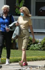 ELIZABETH BANKS and SIGOURNEY WEAVER on the Set of Call Jane in Hartford 05/15/2021