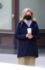 ELIZABETH BANKS on the Set of Call Jane in Hartford 05/11/2021