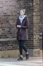 ELIZABETH DEBICKI Out and About in London 05/12/2021