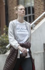 ELIZABETH DEBICKI Out and About in London 05/12/2021
