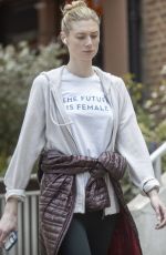 ELIZABETH DEBICKI Out and About in London 05/12/2021