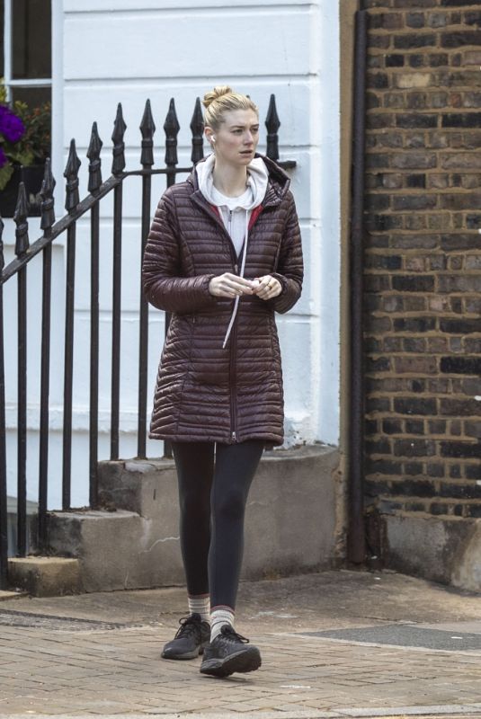 ELIZABETH DEBICKI Out and About in London 05/12/2021