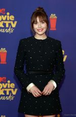 ELIZABETH OLSEN at 2021 MTV Movie Awards in Los Angeles 05/16/2021