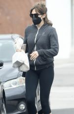 ELIZABETH OLSEN Out and About in Studio City 05/10/2021