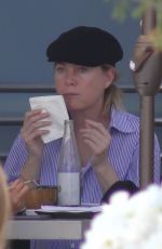 ELLEN POMPEO Out for Dinner in Los Angeles 05/21/2021