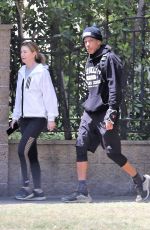 ELLEN POMPEO Out Hiking in Los Angeles 05/12/2021
