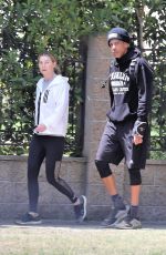 ELLEN POMPEO Out Hiking in Los Angeles 05/12/2021