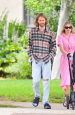 ELSA HOSK and Tom Daly Out in Los Angeles 05/02/2021