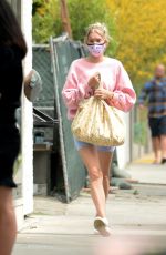 ELSA HOSK in Tight Shorts Out in West Hollywood 05/18/2021