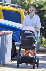 ELSA HOSK Out for Coffee with her Daughter in Los Angeles 05/08/2021