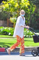 ELSA HOSK Out for Coffee with her Daughter in Los Angeles 05/08/2021