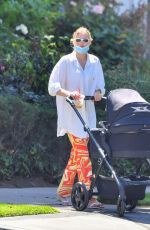ELSA HOSK Out for Coffee with her Daughter in Los Angeles 05/08/2021