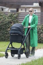 ELSA HOSK Out with Her Baby in Los Angeles 05/15/2021