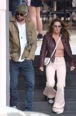 ELSA PATAKY and Chris Hemsworth Out with Chris
