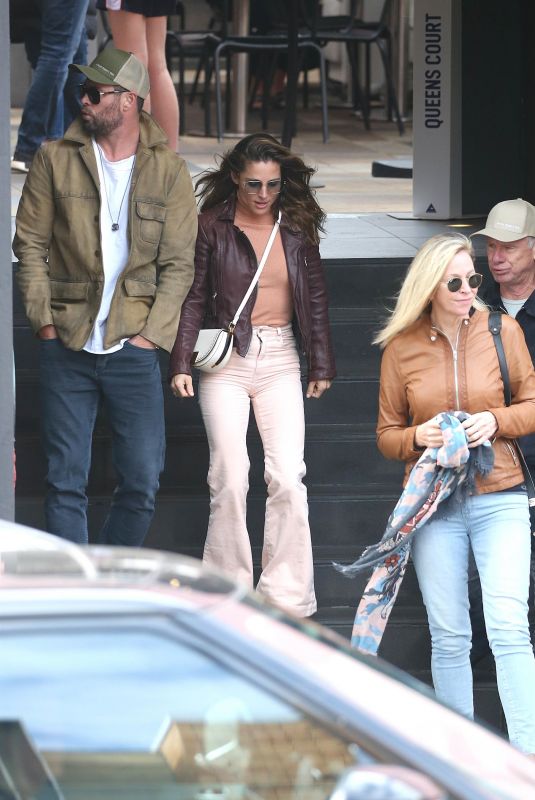 ELSA PATAKY and Chris Hemsworth Out with Chris