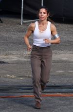 ELSA PATAKY on the Set of Interceptor in Sydney 05/12/2021