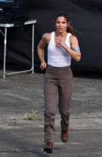 ELSA PATAKY on the Set of Interceptor in Sydney 05/12/2021