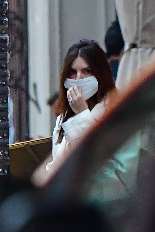 EMILY RATAJKOWSKI and Sebastian Bear-McClard Out in New York 05/06/2021