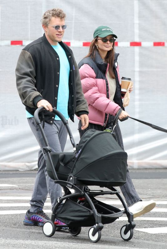 EMILY RATAJKOWSKI and Sebastian Bear McClard Out in New York 05/08/2021