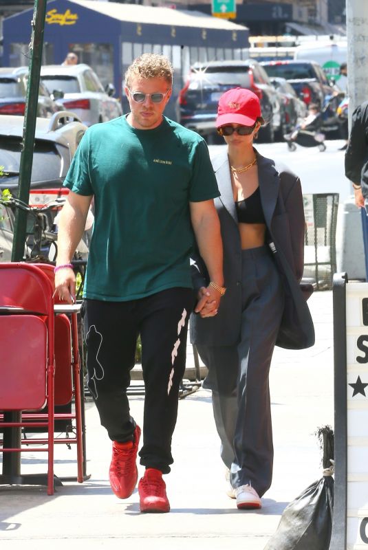 EMILY RATAJKOWSKI and Sebastian Bear McClard Out in New York 05/25/2021