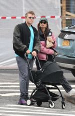 EMILY RATAJKOWSKI and Sebastian Bear-McClard Out with Their Baby in New York 05/08/2021