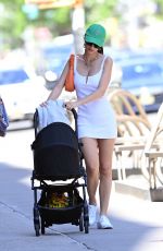 EMILY RATAJKOWSKI Out with Her Baby in New York 05/15/2021